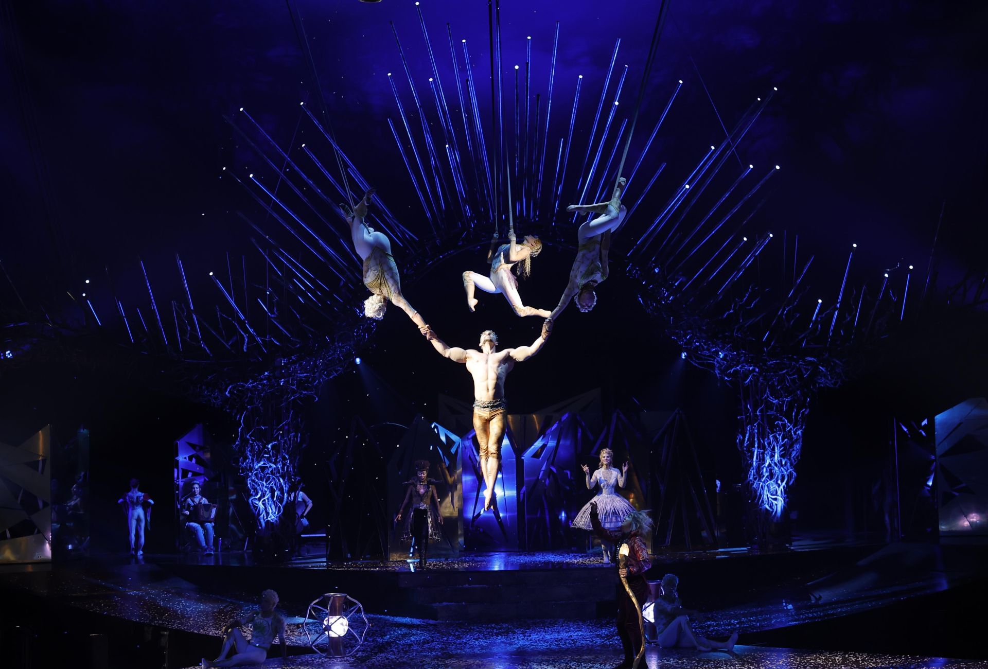 Picture gallery of the premiere of Cirque du Soleil's new production of Alegría in Malaga