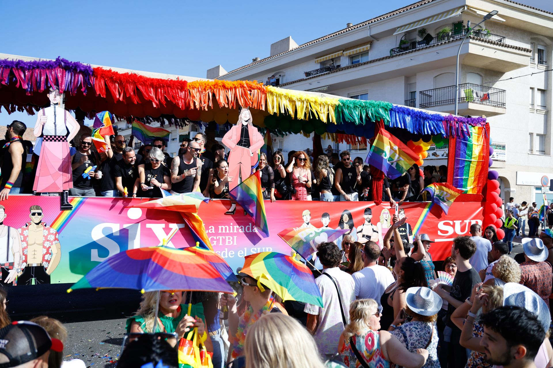 All the best pictures from the Torremolinos Pride parade 2024