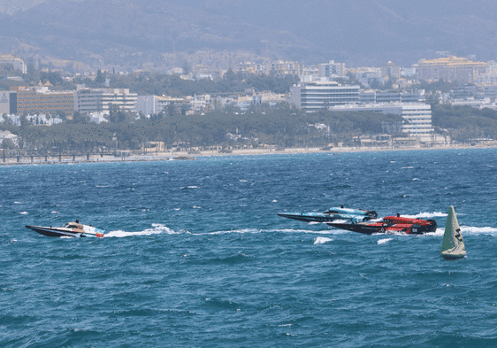 Formula E of the seas makes a big splash in Marbella, in pictures
