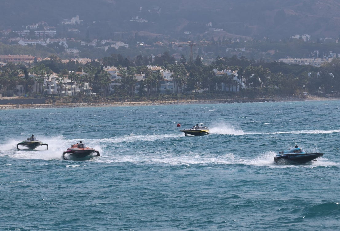 Formula E of the seas makes a big splash in Marbella, in pictures