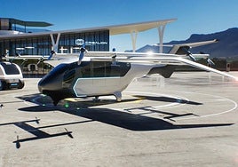 Prototype passenger drone from Spanish company Crisalion.