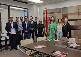 Business owners from Malaga in New York.