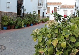 The old town where there is believed to be buried treasure.