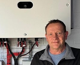 Smart Photovoltaic Systems owner Frank Weiss.