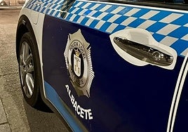 A Local Police force car in Albacete.