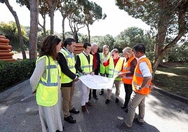 File photo of the sewage works in Las Chapas.