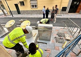 Work on Calle Asturias is almost complete.