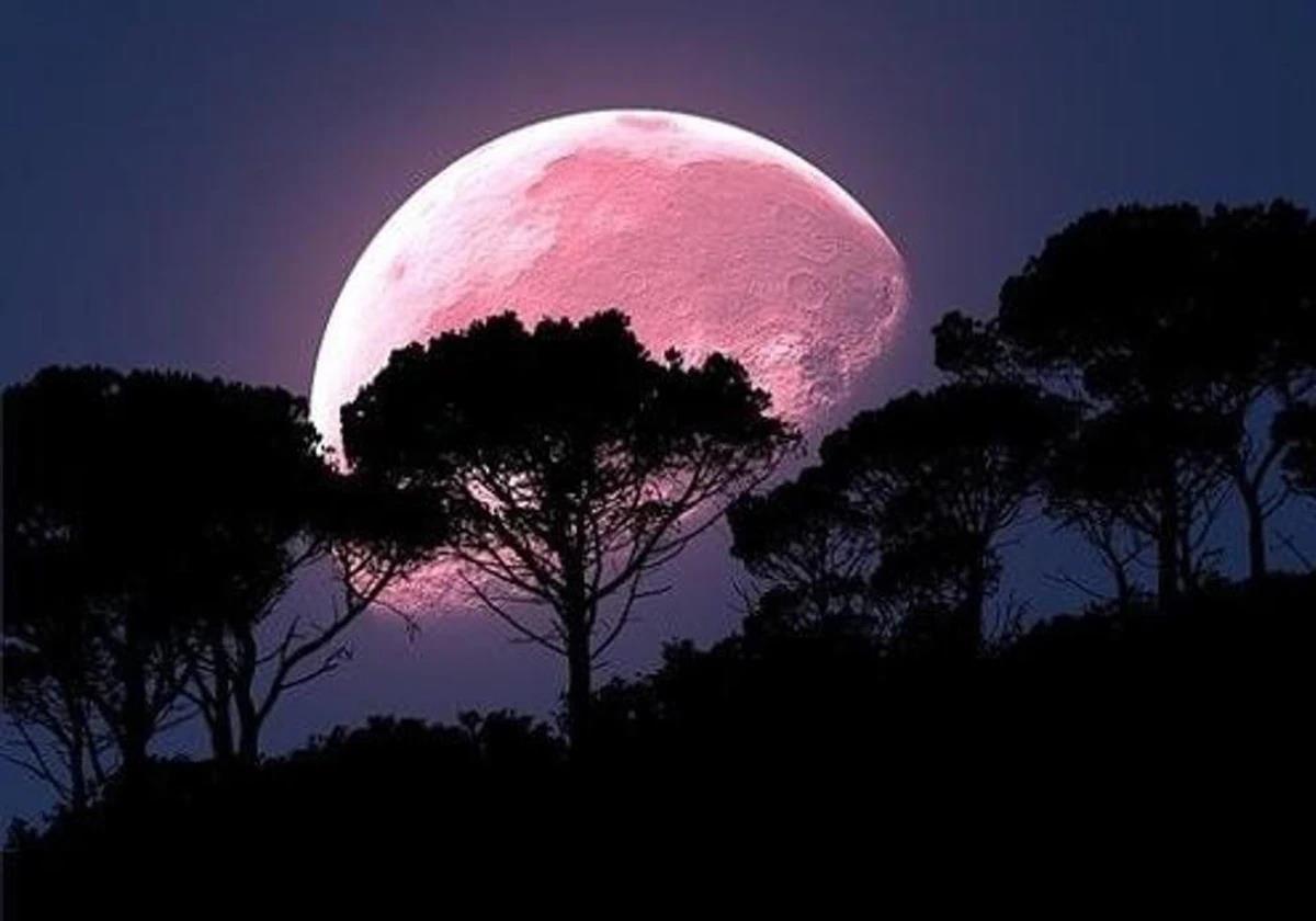 The strawberry moon in June: when is it and where are the best places to see it in the south of Spain?