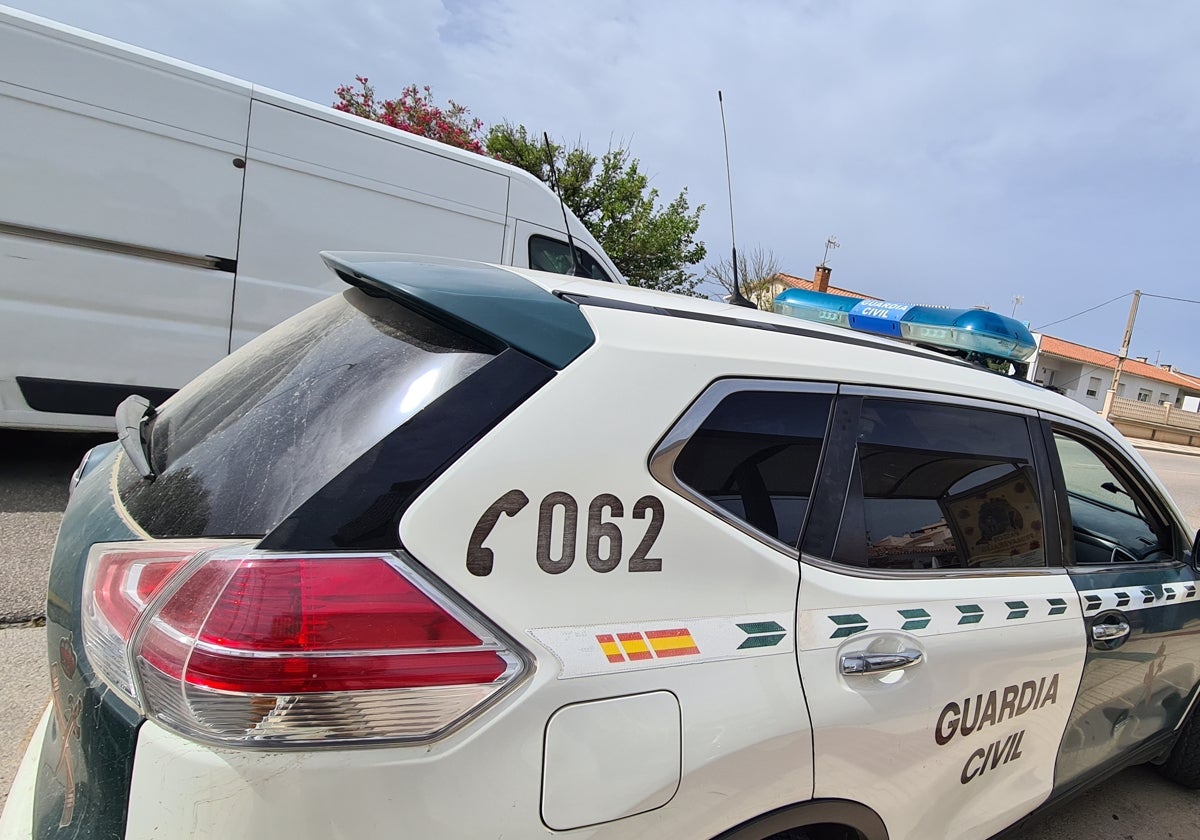 A Guardia Civil police car.