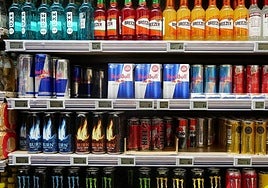 Warnings given about 12 energy drinks sold in supermarkets that exceed the recommended daily caffeine limit.