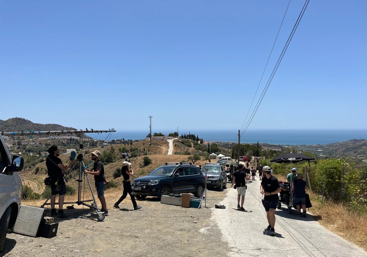 Filming of Dos Tumbas started on Monday 10 June in Frigiliana