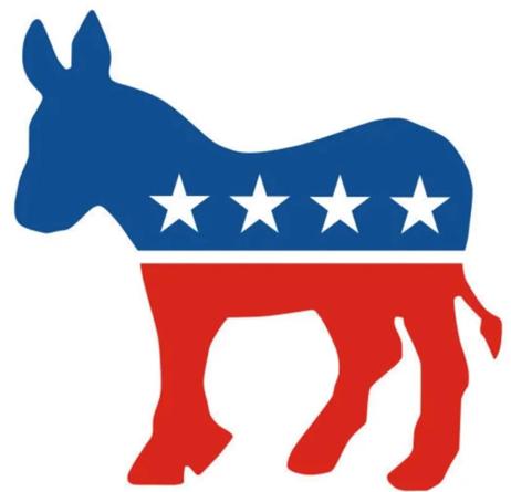 The symbol of the US Democratic Party.