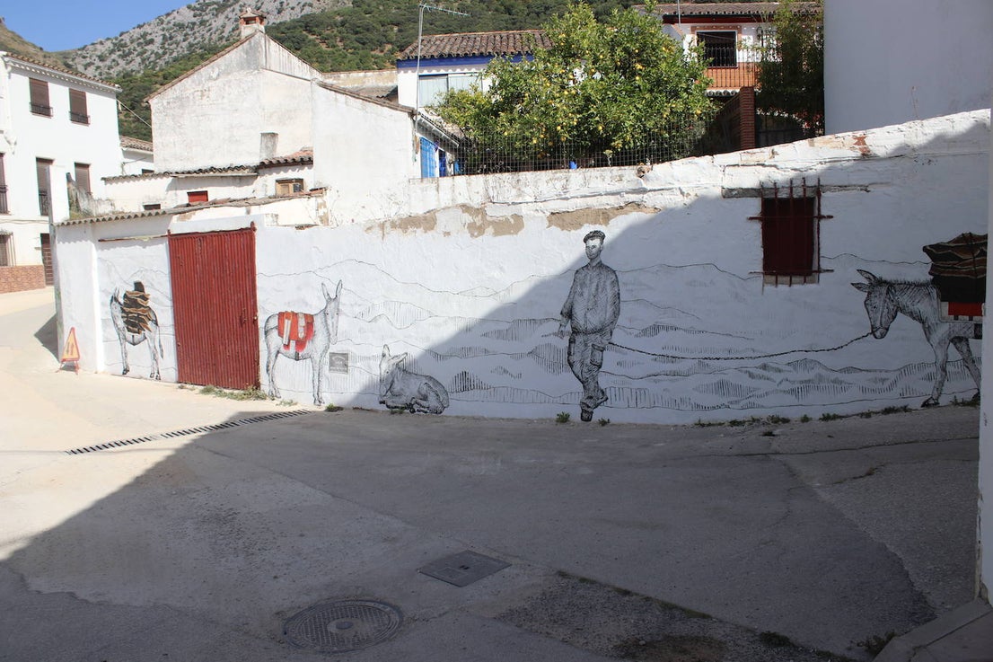 Artists from five continents leave their mark on a town near Ronda, in pictures
