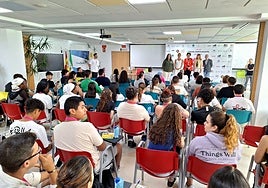 Around 200 young people attended the conference.