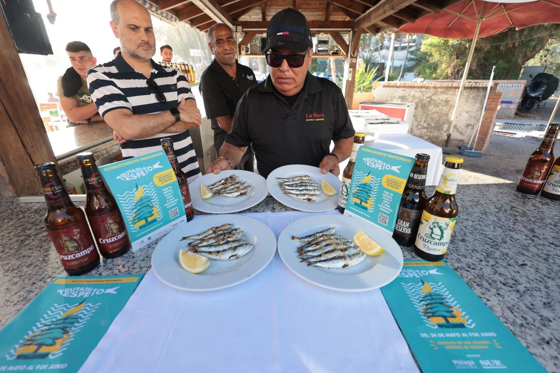 Finalists in the search for the best sardines on the Costa del Sol, in photographs