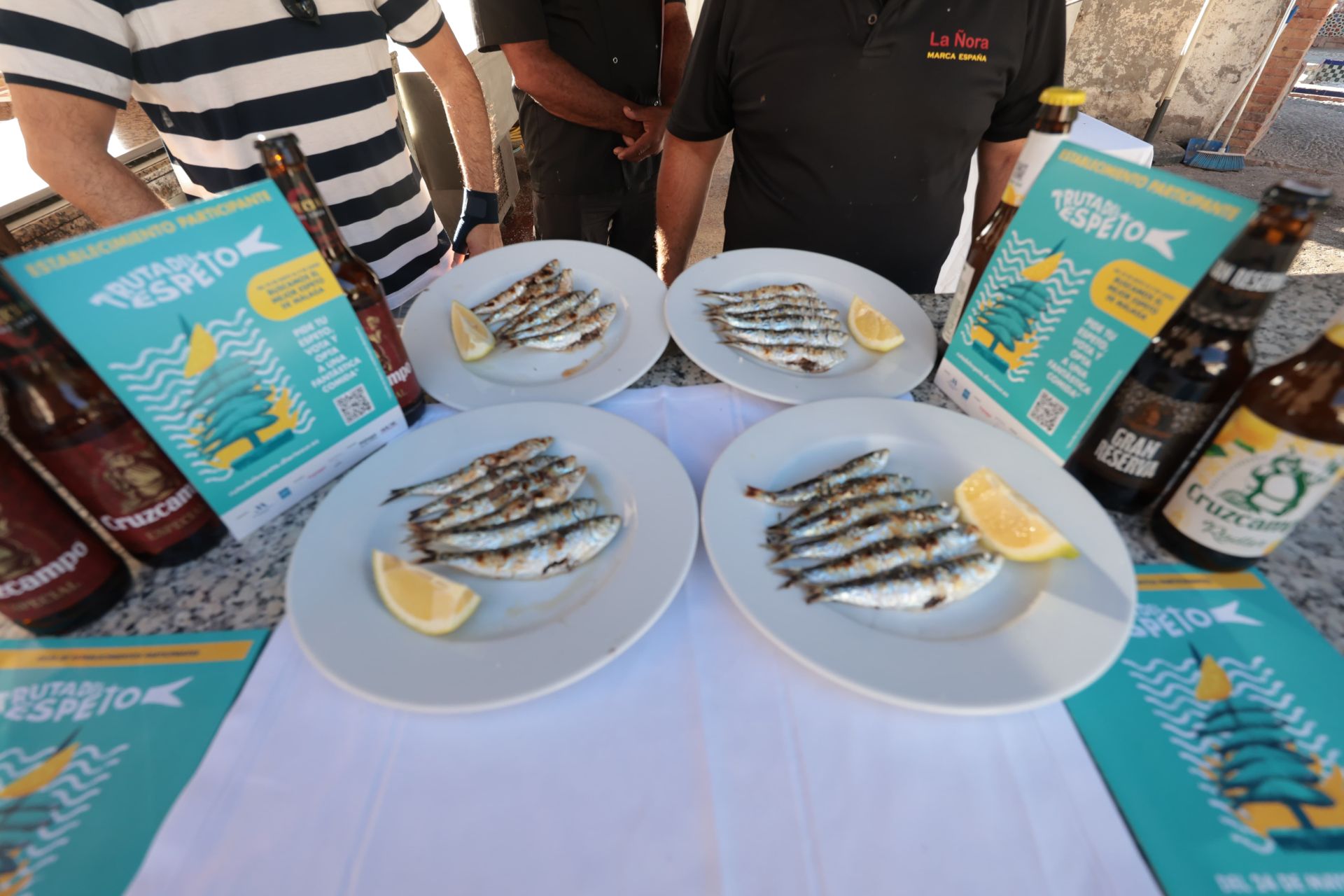Finalists in the search for the best sardines on the Costa del Sol, in photographs