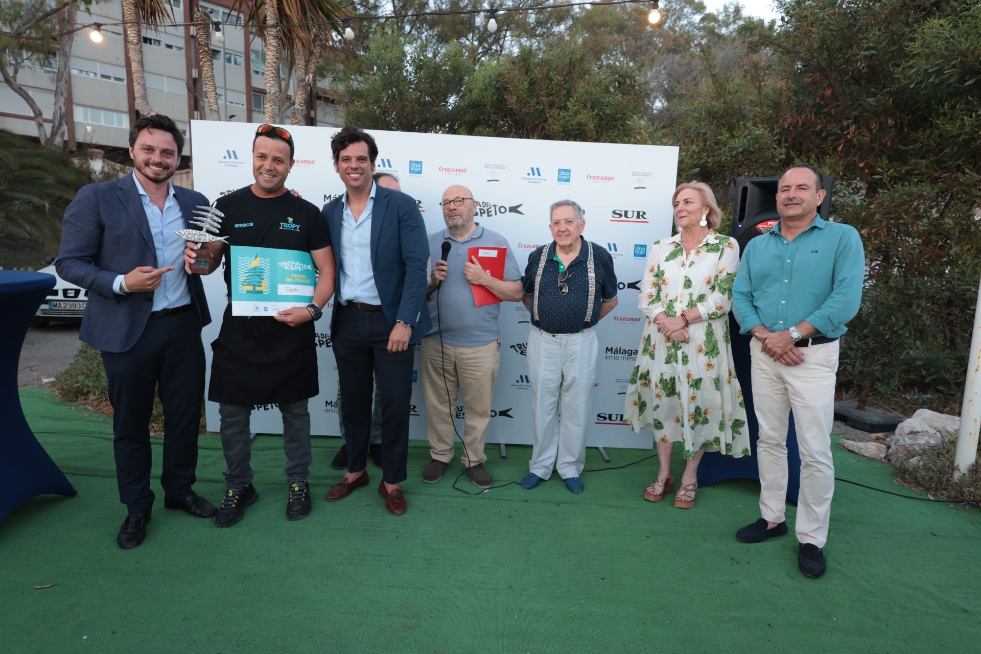 Finalists in the search for the best sardines on the Costa del Sol, in photographs