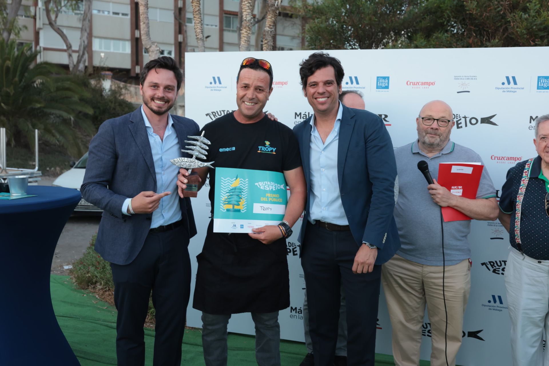 Finalists in the search for the best sardines on the Costa del Sol, in photographs