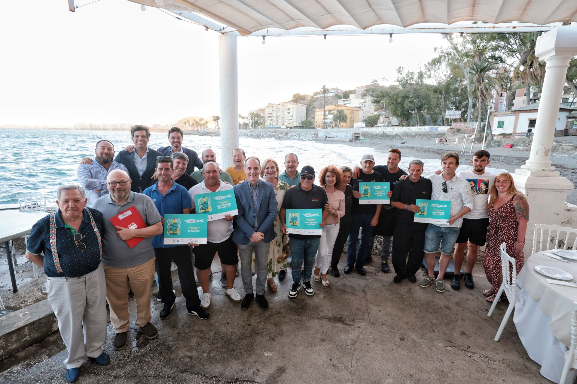 Finalists in the search for the best sardines on the Costa del Sol, in photographs
