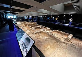 The museum space houses 13 large perfectly preserved mosaics.