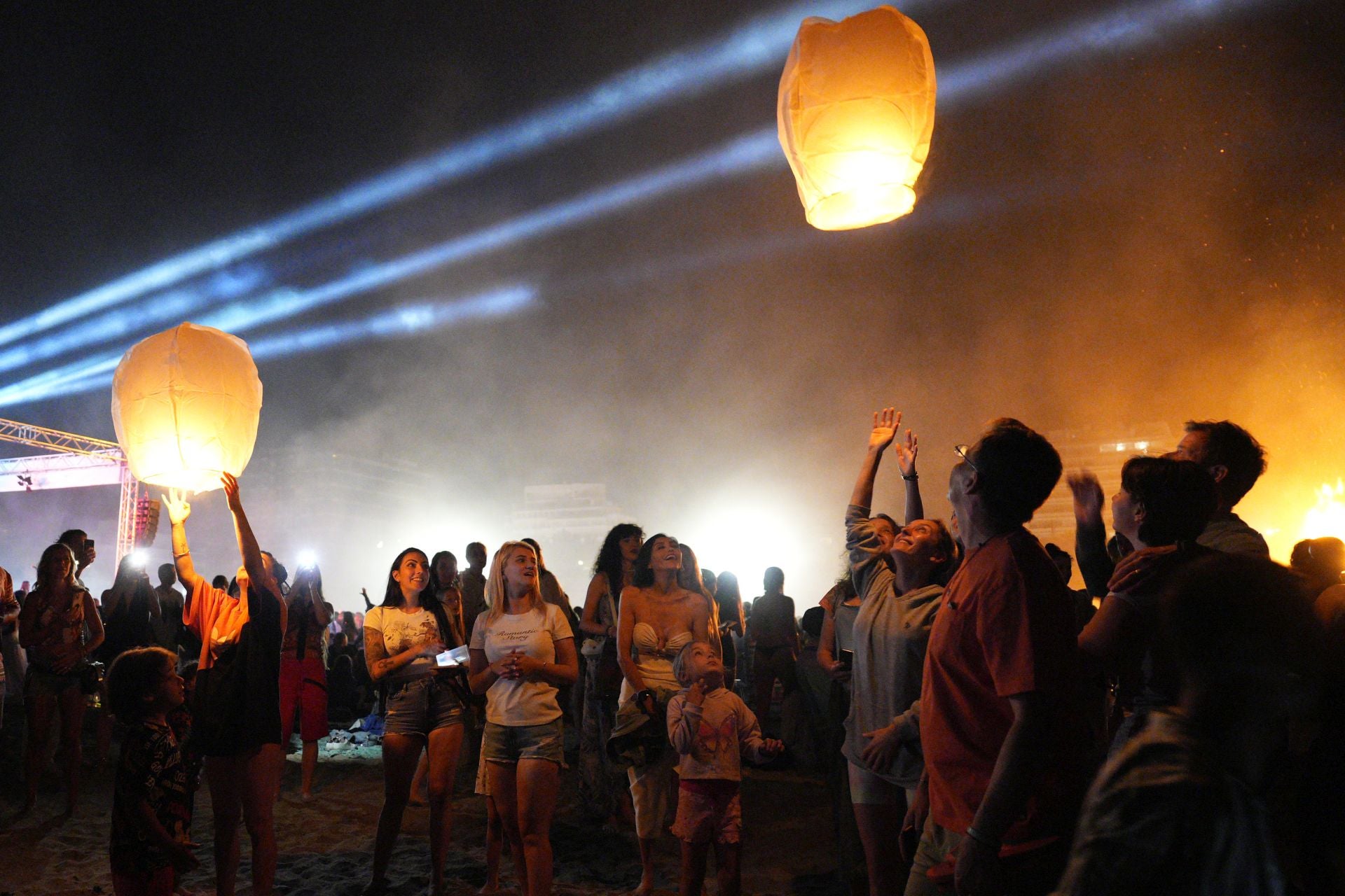 El Cable beach, in Marbella