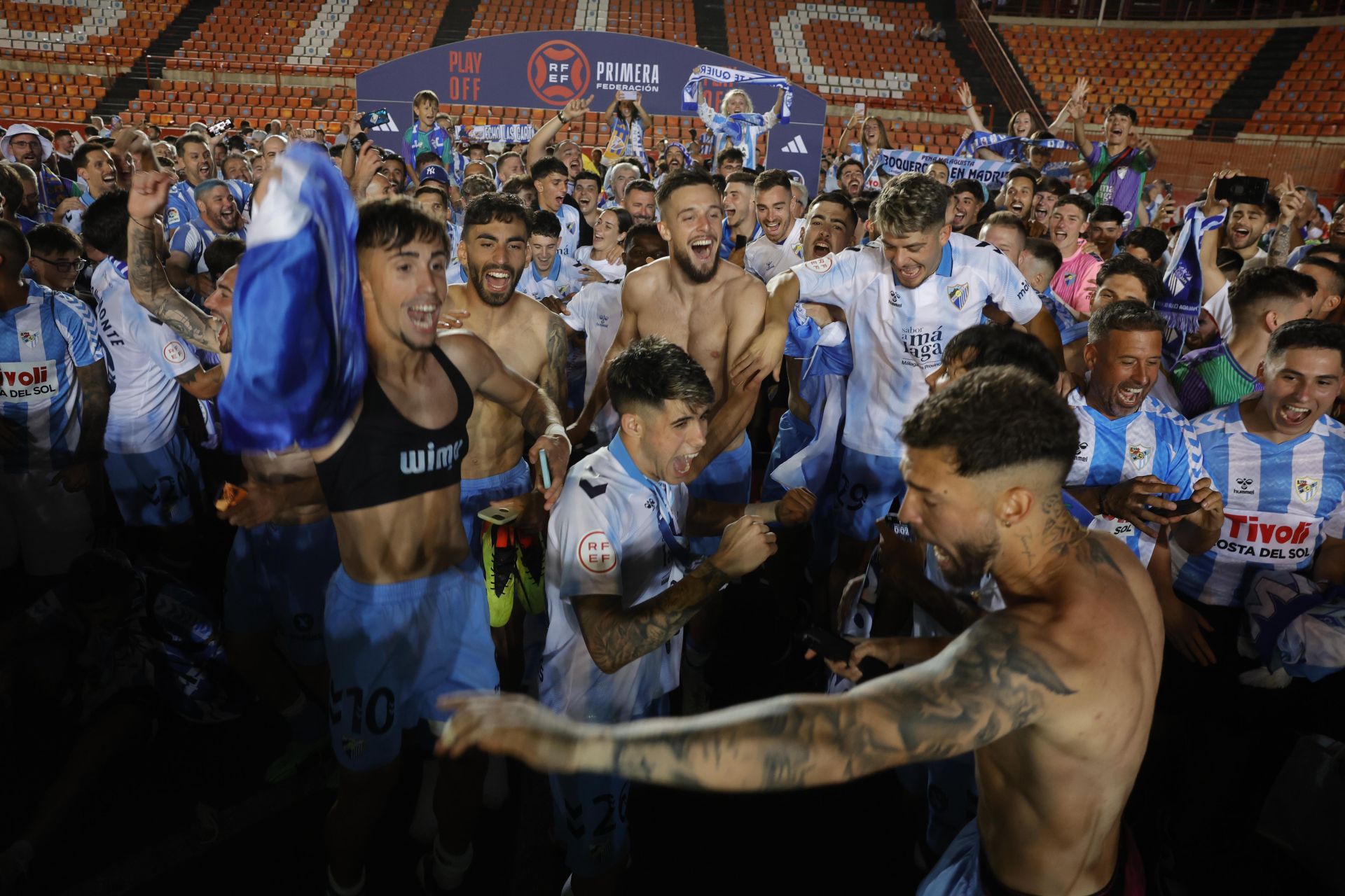 Gimnàstic versus newly promoted Malaga CF, in images