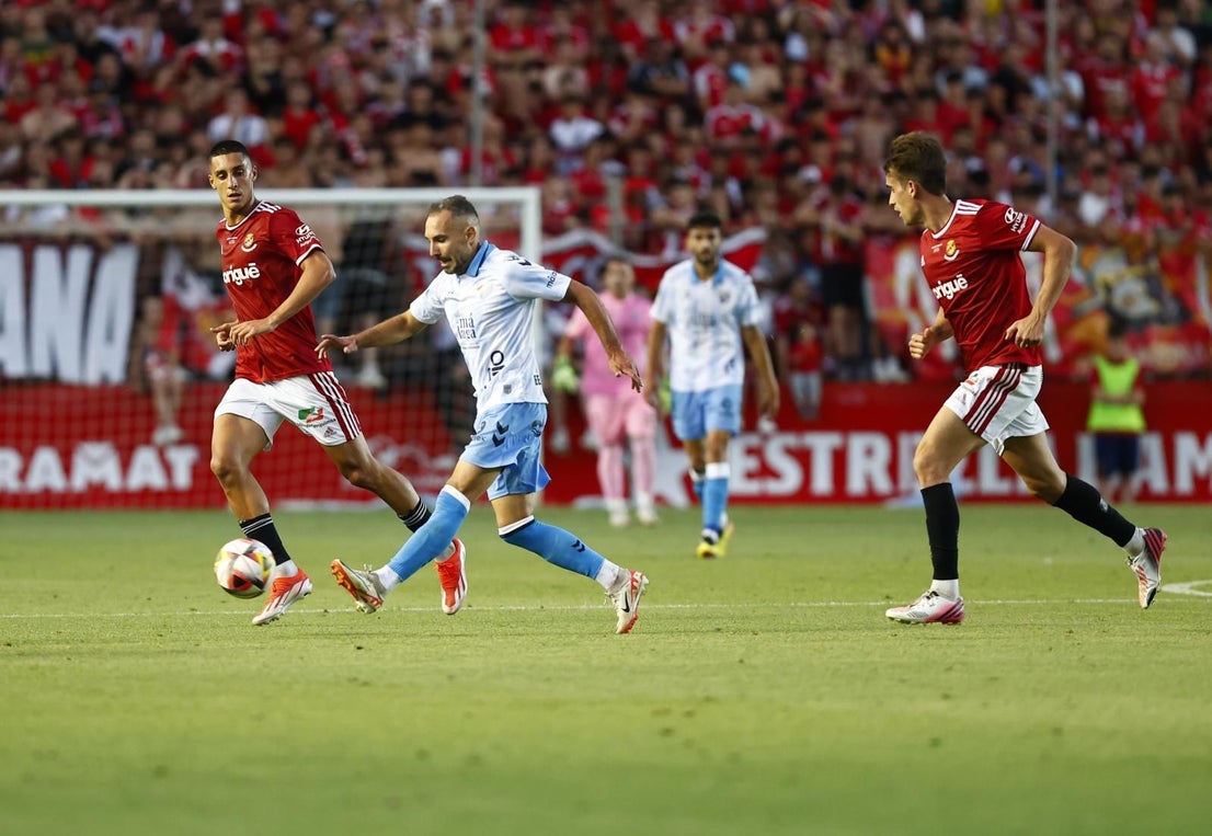 Gimnàstic versus newly promoted Malaga CF, in images