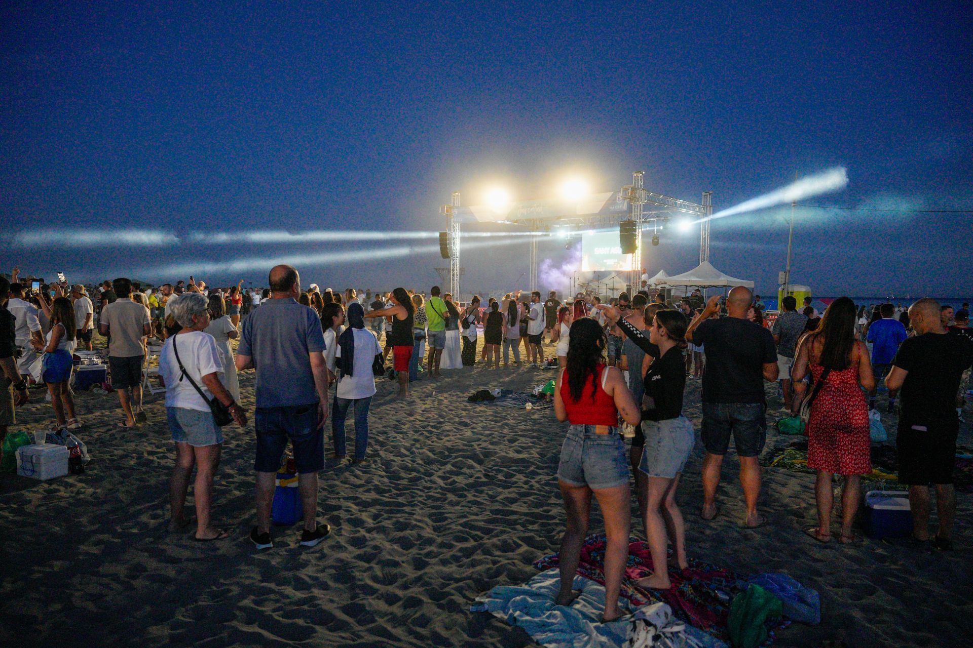 El Cable beach, in Marbella
