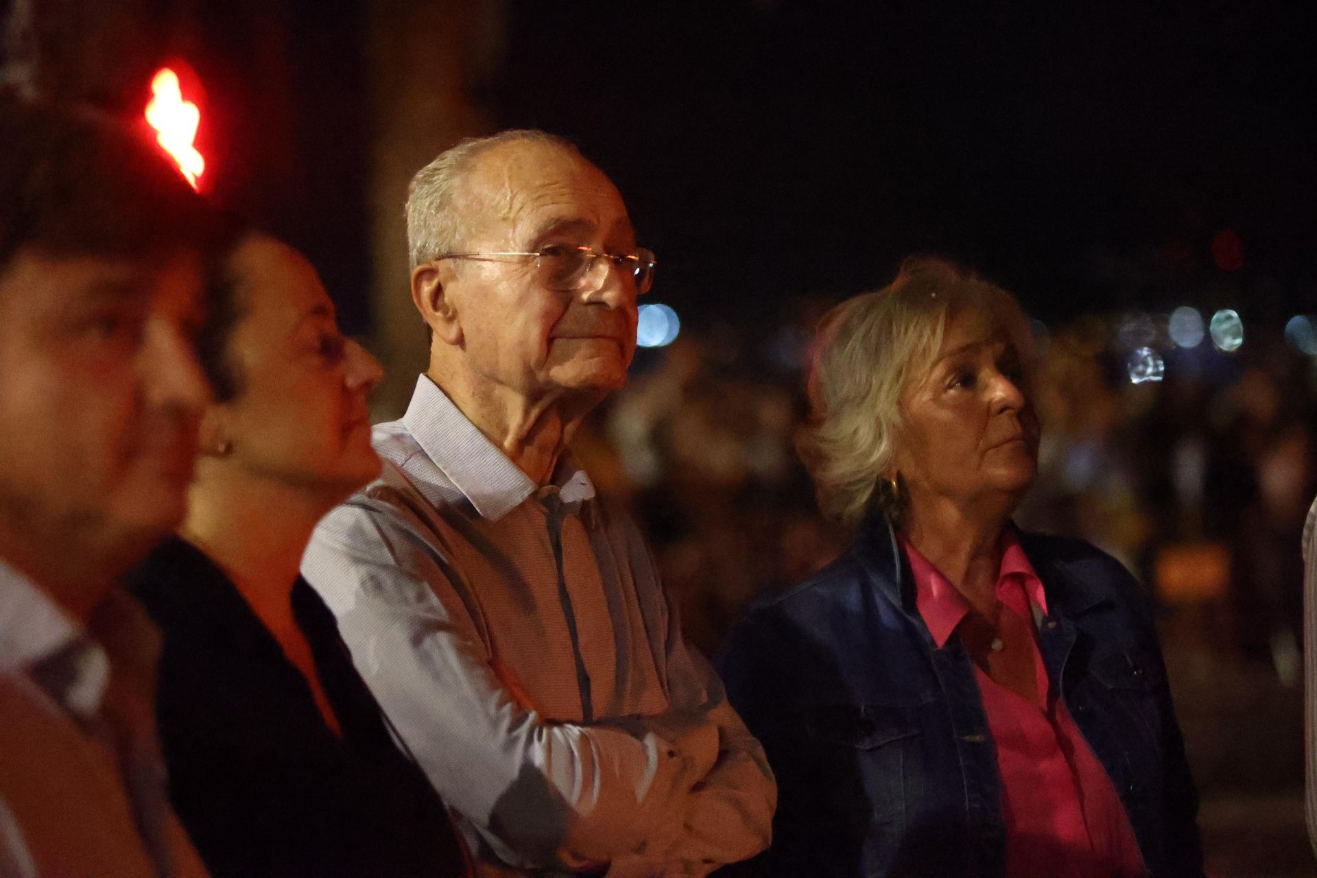 San Juan celebrations in Huelin, in Malaga city