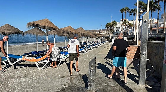 Popular Costa del Sol holiday resort changes beach showers policy