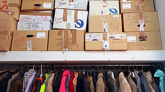 Charity calls for donations of summer clothes for the homeless in Malaga