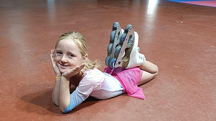 Eight-year-old British skater heads to world championships