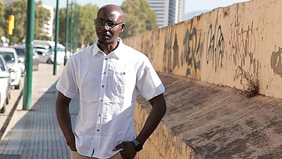 Sidy Sarr, asylum applicant in Malaga: 'I fled Senegal after receiving death threats'