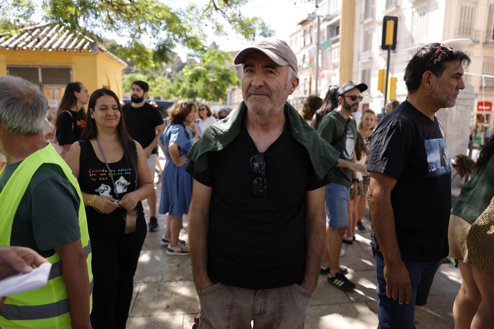 Housing crisis demonstration in Malaga, in pictures