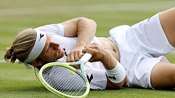 Injury denies Spain's Alejandro Davidovich his shot at Wimbledon glory