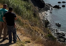 Local diver rescues driver of car that plunged 30 metres into the sea following accident in Benalmádena