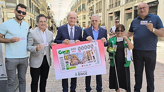 Tickets for national ONCE draw featuring the 'heart of Malaga' go on sale