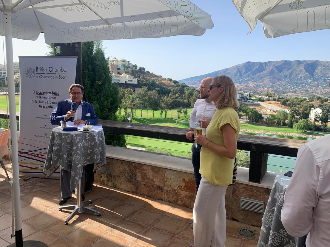 British Chamber of Commerce in Spain Andalucía summer cocktails, in pictures
