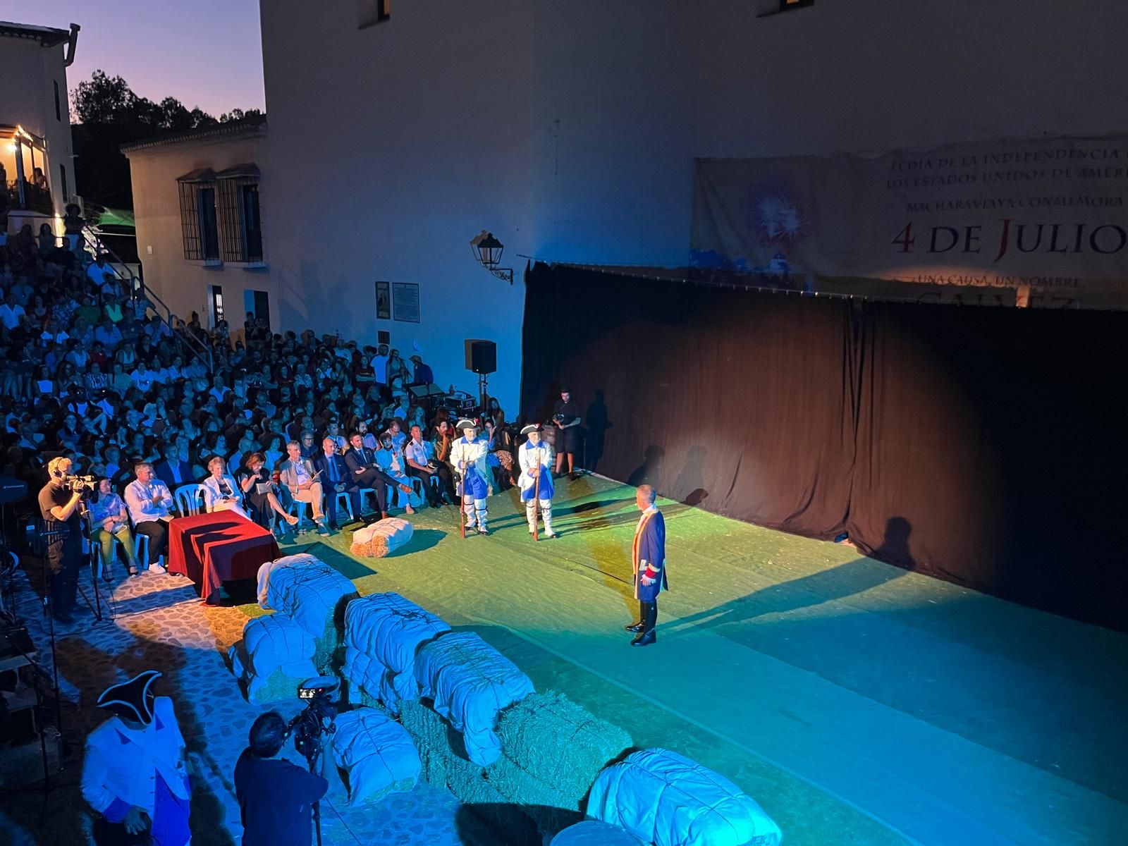 Tiny Malaga province village pays tribute to American independence hero, in pictures