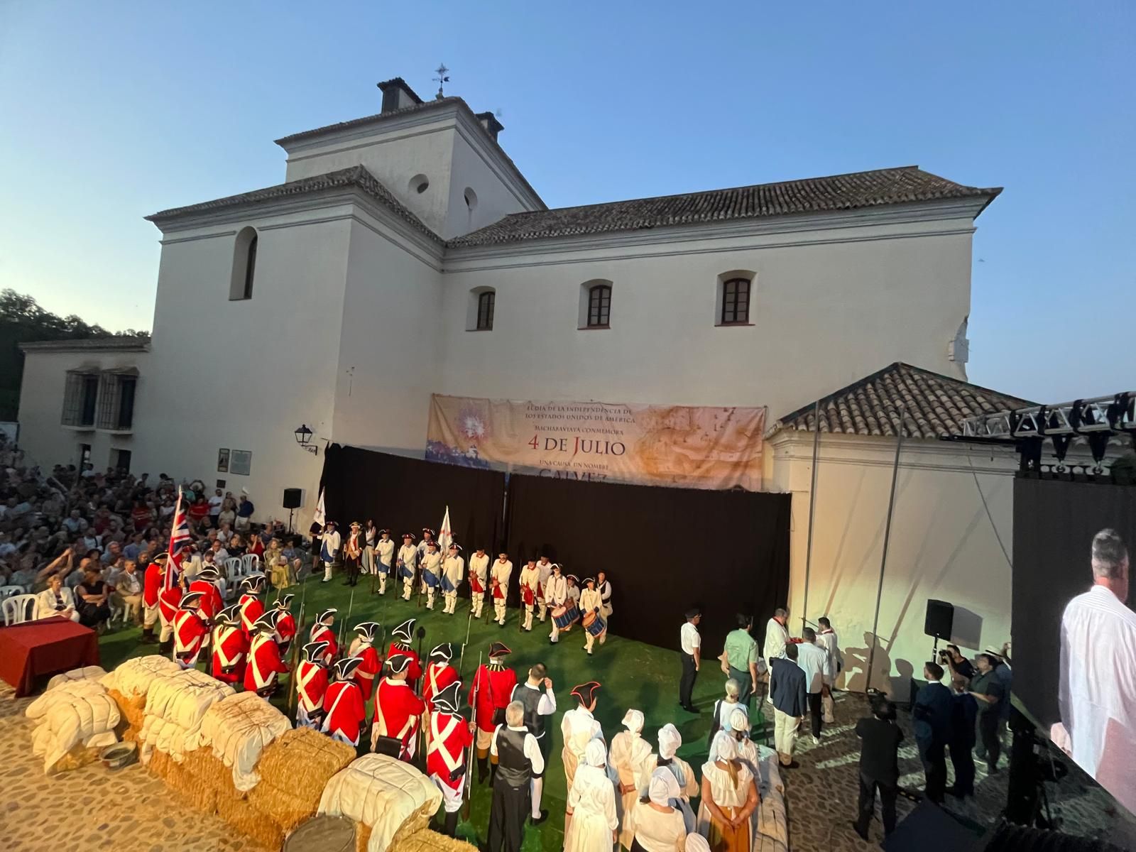 Tiny Malaga province village pays tribute to American independence hero, in pictures