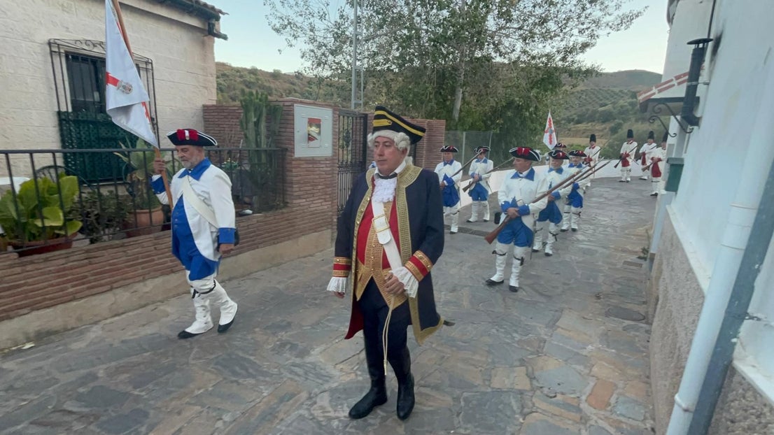 Tiny Malaga province village pays tribute to American independence hero, in pictures