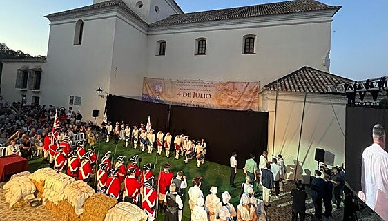 Malaga village honours local American independence hero