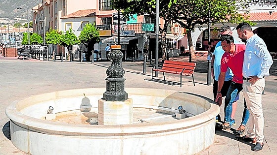 Landmark fountain near Benalmádena train station destroyed by 'football-night vandalism'