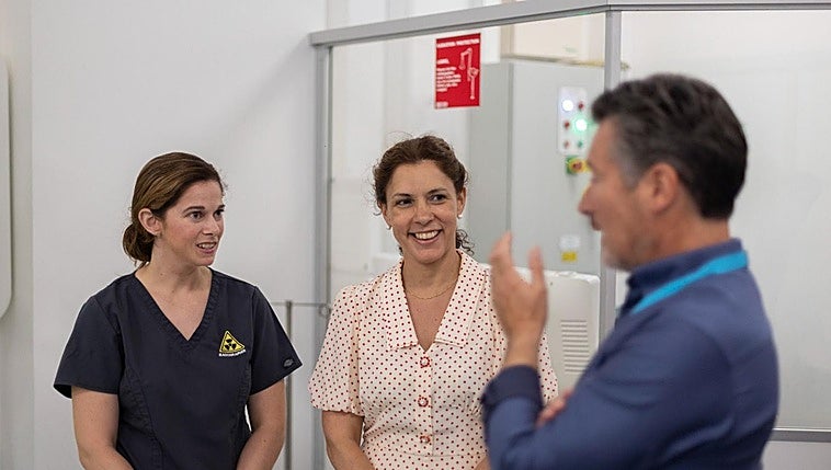 Fluoroscopy suite at Gibraltar hospital opens