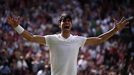 Dominant Carlos Alcaraz claims second Wimbledon title on the bounce