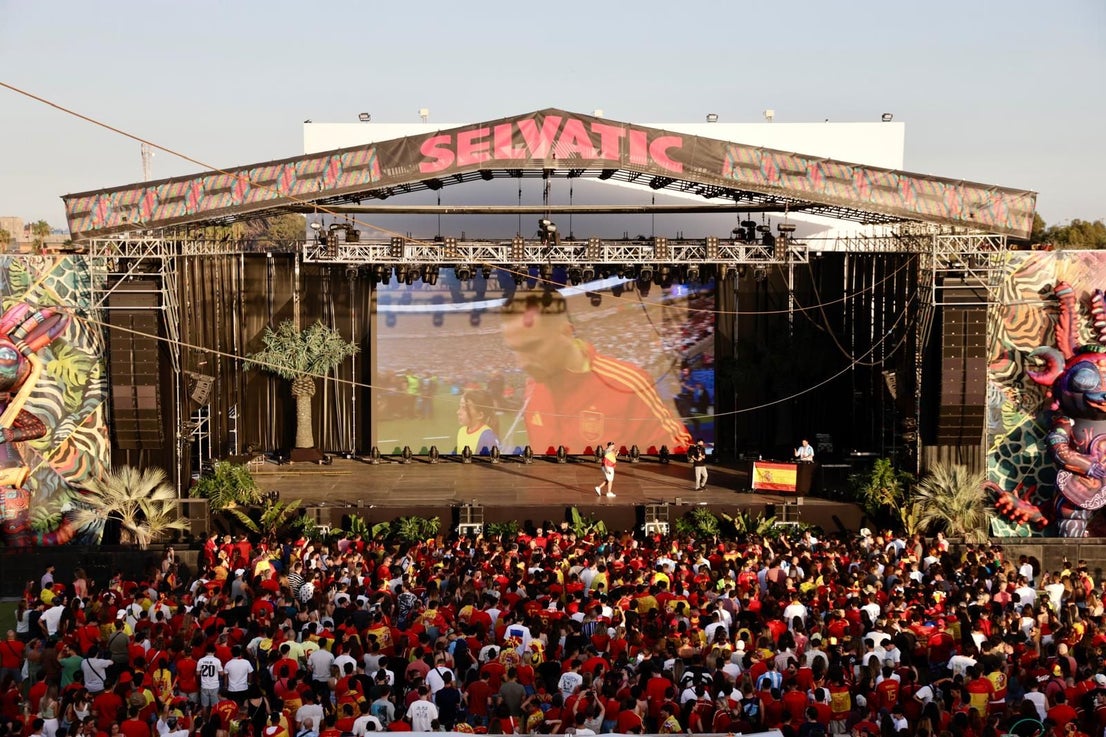 Malaga celebrates Spain's Euro 2024 victory over England, in pictures