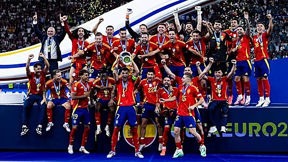 Spain wrap up perfect Euro 2024 campaign with victory over England