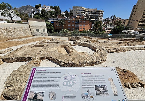The archaeological site in Torreblanca.