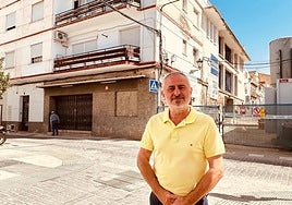 Municipal buildings councillor José María Claros outside the Lope de Vega theatre.