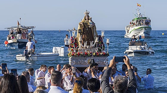 The Virgen del Carmen processions in Malaga and along the Costa del Sol, in pictures